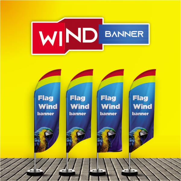 Fábrica de Wind Banner Personalizado O Mais Barato do Brasil