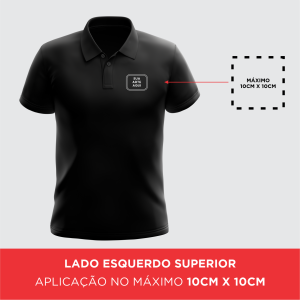 CAMISETAS POLO Tecido Piquet 50% Algodão e 50% Poliéster CAMISETAS POLO Impressão Ultra-HD DTF Modelagem Comtemporânea  