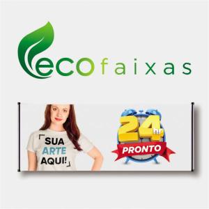 ECO Faixa HD 100cm Tecido Fibra Sintética DTEX  4x0 Cor Impressão Ultra-HD Sublimática  